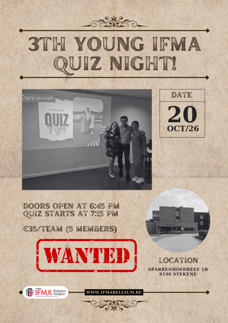 Young IFMA Quiz Night 2026 – 20 October in Stekene